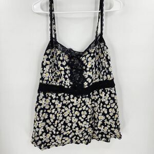 Torrid tank top daisy flowers floral 4 plus size